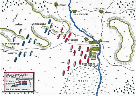 La Batalla de Lewes: una lucha por el poder real y la supremacía papal en la Inglaterra del siglo XIII